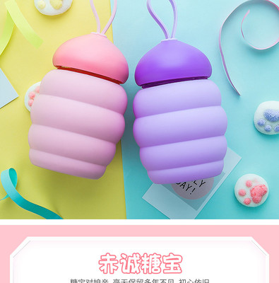 可愛糖寶玻璃水杯詳情頁psd模板【高清廚具詳情頁psd素材】-90設計