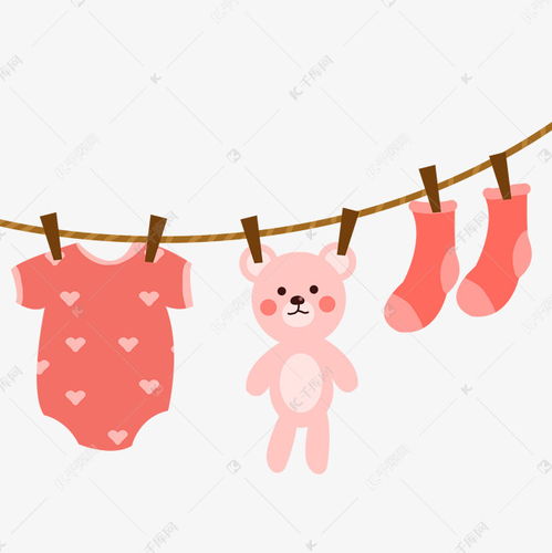 卡通可愛嬰兒用品分界線素材圖片免費下載 千庫網