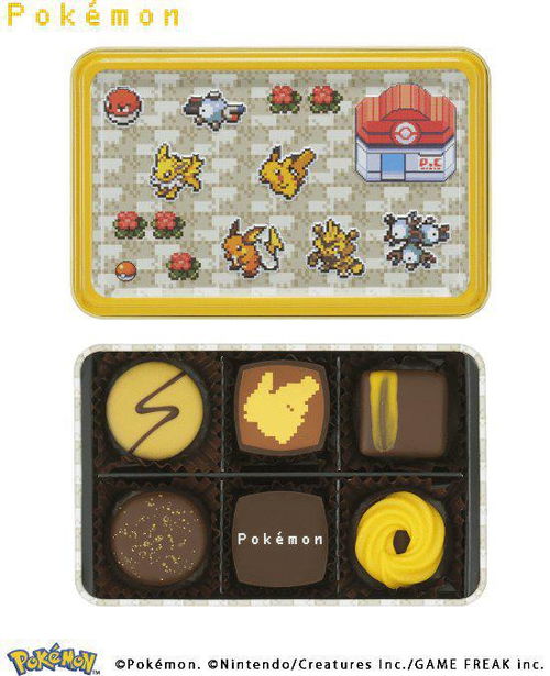 超可愛的情人節(jié)禮物 像素風(fēng)寶可夢巧克力預(yù)訂開啟