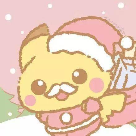 超可愛圣誕節情侶頭像,送給特別的你